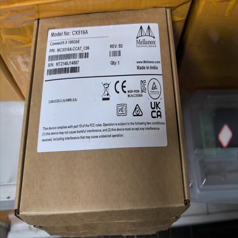 Parts for Melos MCX516A-CCAT/C - 100Gbe Qsfp28 Network Card recension och pris