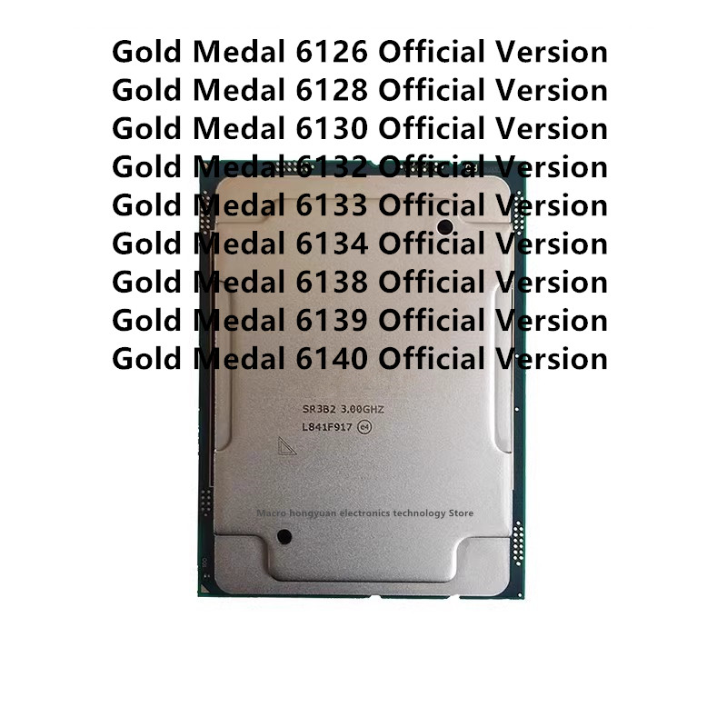 XEON official version of gold  - Gold 6138 recension och pris