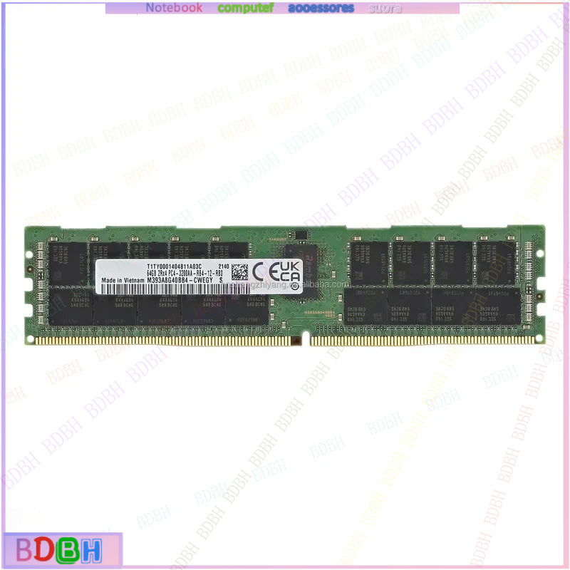 ZQ  M393A8G40AB2-CWE 64GB DDR4 - 64Gb Ddr4 Ecc Reg 3200Mhz recension och pris