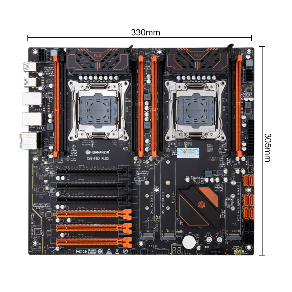 HUANANZHI X99 F8D PLUS LGA 201 - E5 2696 V3 recension och pris
