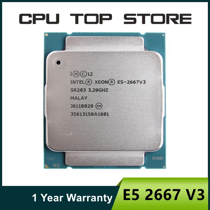 Intel Xeon cpu  E5 2667 V3 3.2 - Gold 6248R recension och pris
