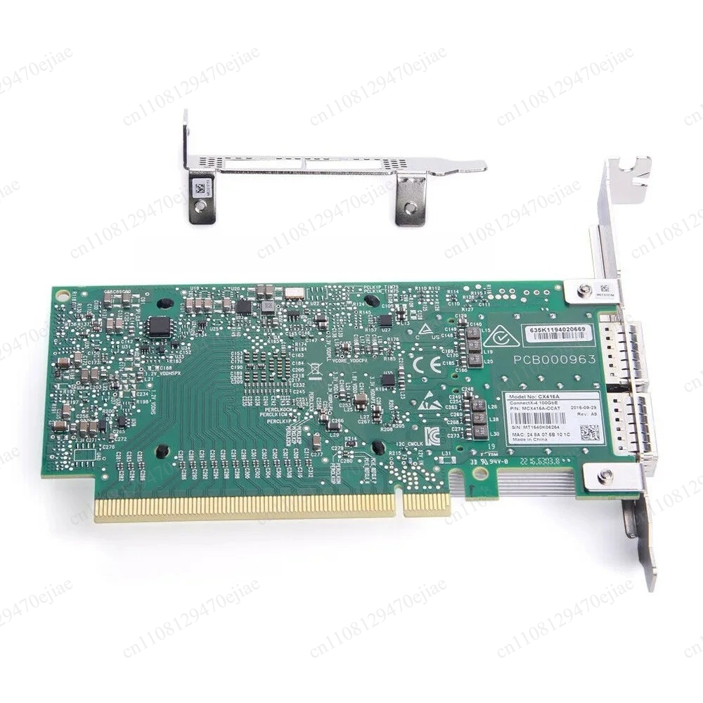 Mellanox ConnectX-4 MCX456A-EC - 100Gbe Qsfp28 Network Card recension och pris