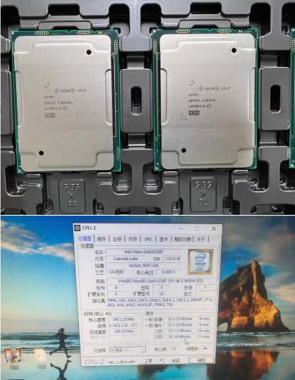 1ADET Xeon Gold 6226 6230 6234 - Gold 6248R recension och pris