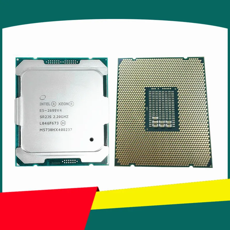 CPU E5-2699V4 2.20GHz 22s 55M  - E5 2699 V4 recension och pris